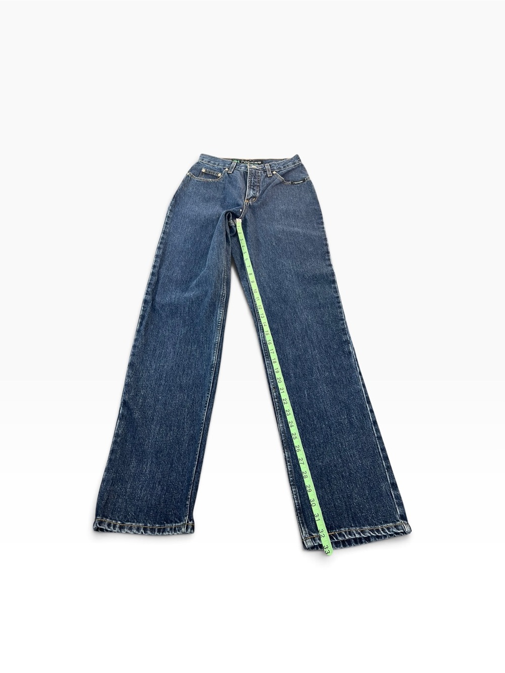 Rockies Vintage Relaxed Fit High Waist Jeans Women’s Size 28 M Dark Blue Denim - Picture 8 of 11